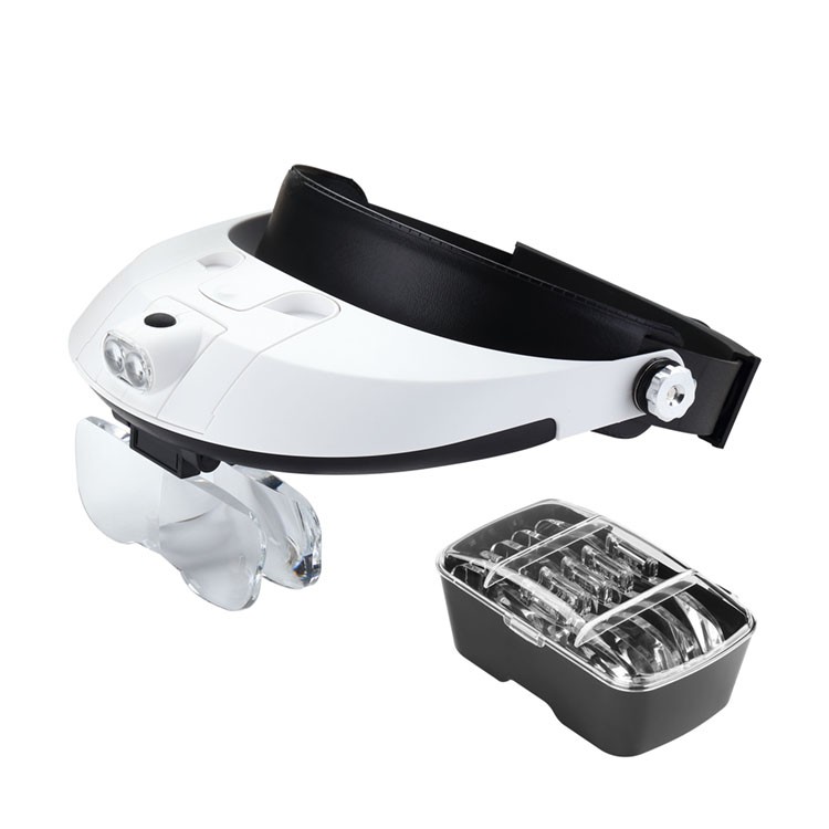 Headband Magnifier b'Led Light